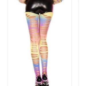 Colorful Pantyhose, Fishnet, Stockings